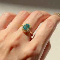 Giselle Diopside Ring