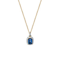 Brittany Royal Blue Topaz Necklace