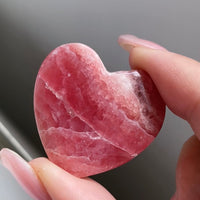 Rhodochrosite Heart