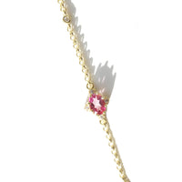 Blythe Pink Topaz Bracelet