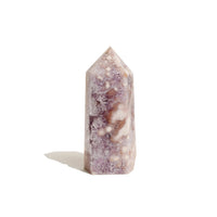 Pink Amethyst Tower in Purple