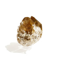 Gold Rutilated in Smoky Quartz
