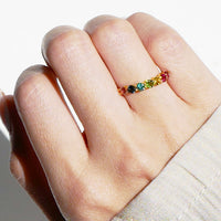 Bonn Tourmaline Eternity Ring