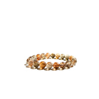 Black & Gold Rutilated Tourmaline Bracelet