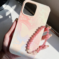 Rhodochrosite Phone Chain