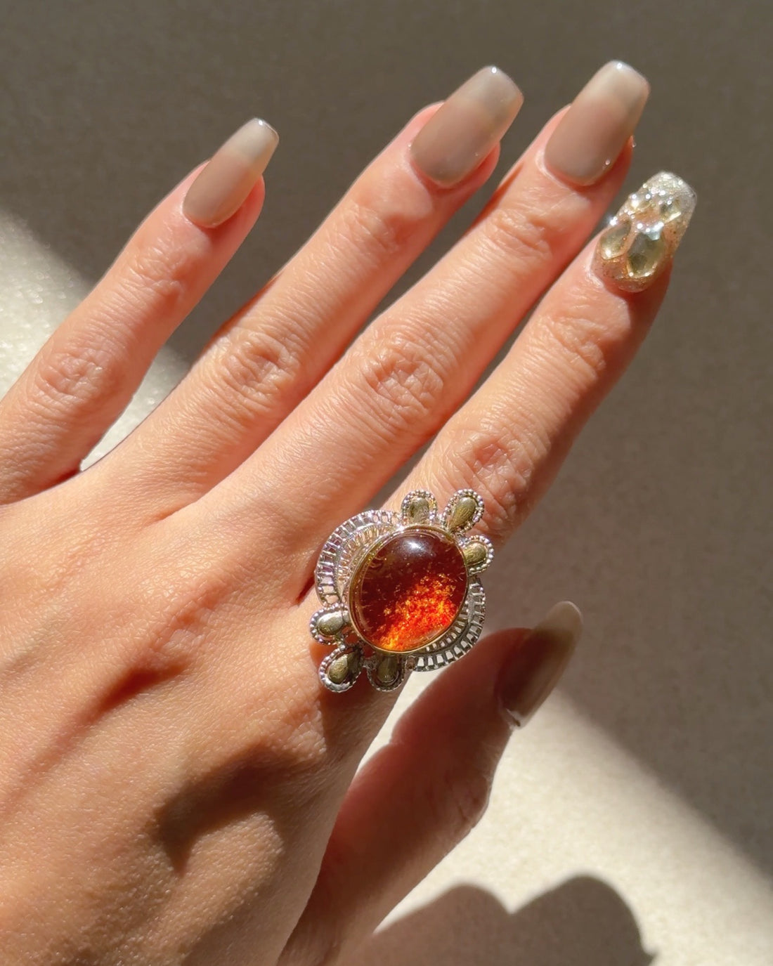 Amber Ring