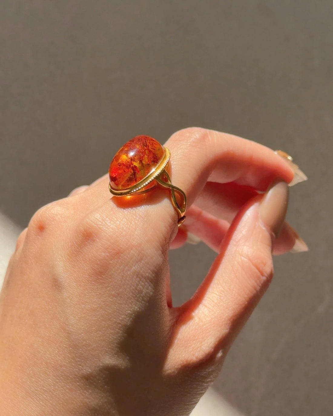 Amber Ring