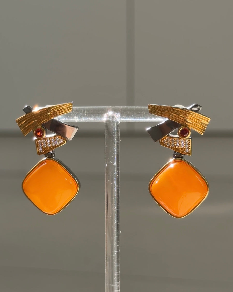 Amber Earring