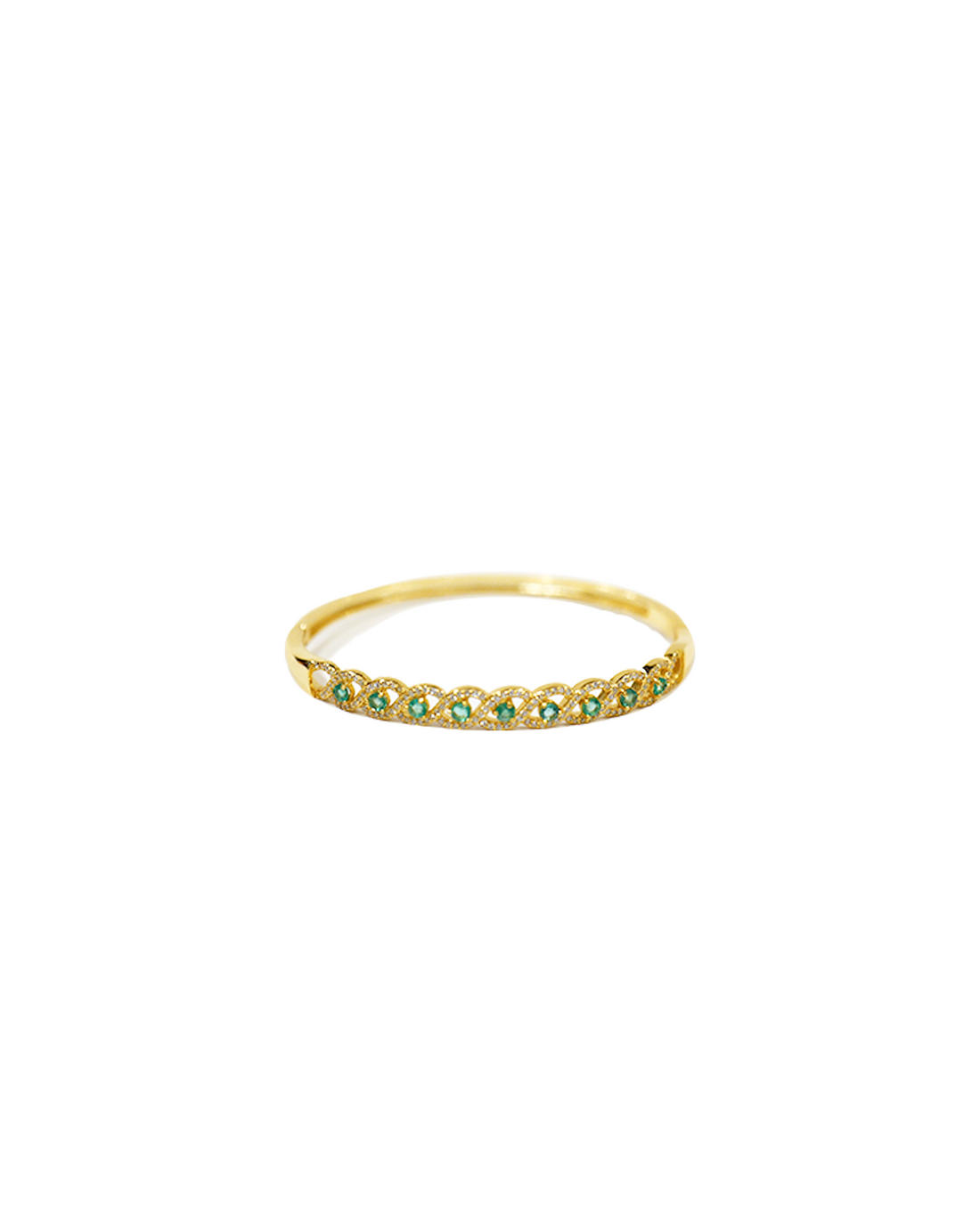 Emerald Tennis Bangle