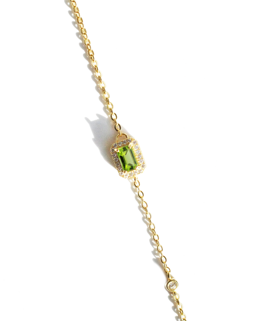 Bodhi Peridot Bracelet