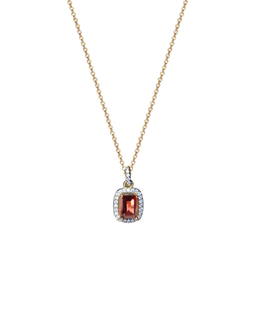 Brittany Garnet Necklace