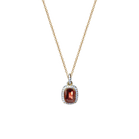 Brittany Garnet Necklace