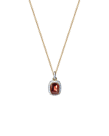 Brittany Garnet Necklace