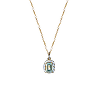 Brittany Blue Topaz Necklace