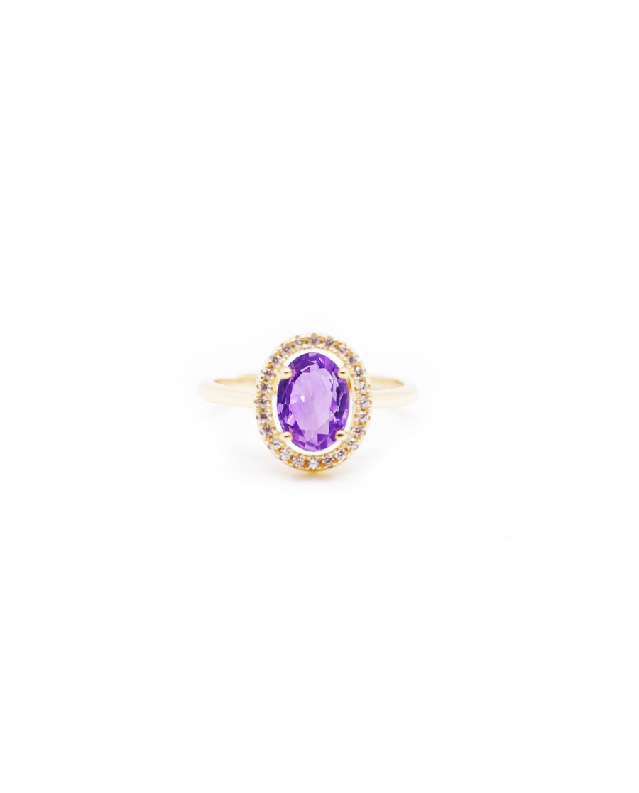 Giselle Amethyst Ring