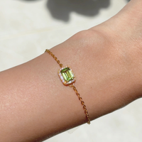 Bodhi Peridot Bracelet