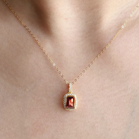 Brittany Garnet Necklace