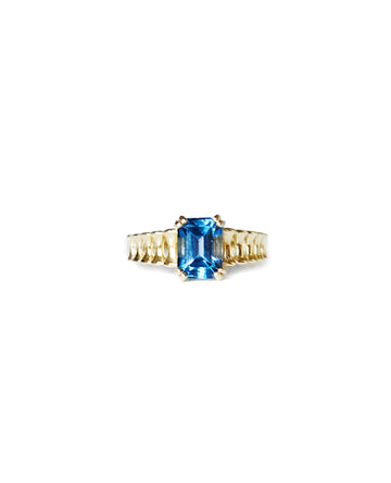 Royal Blue Topaz Ring