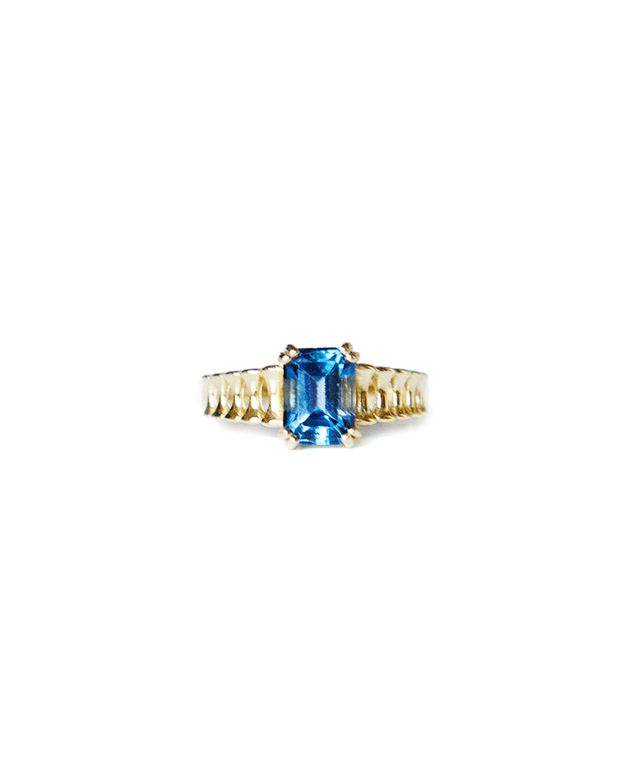 Bia Royal Blue Topaz Ring