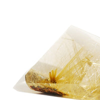 Carved Gold Rutilated Quartz