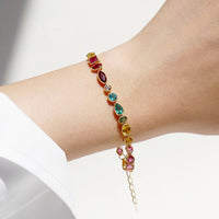 Shasha Tourmaline Chain Bracelet