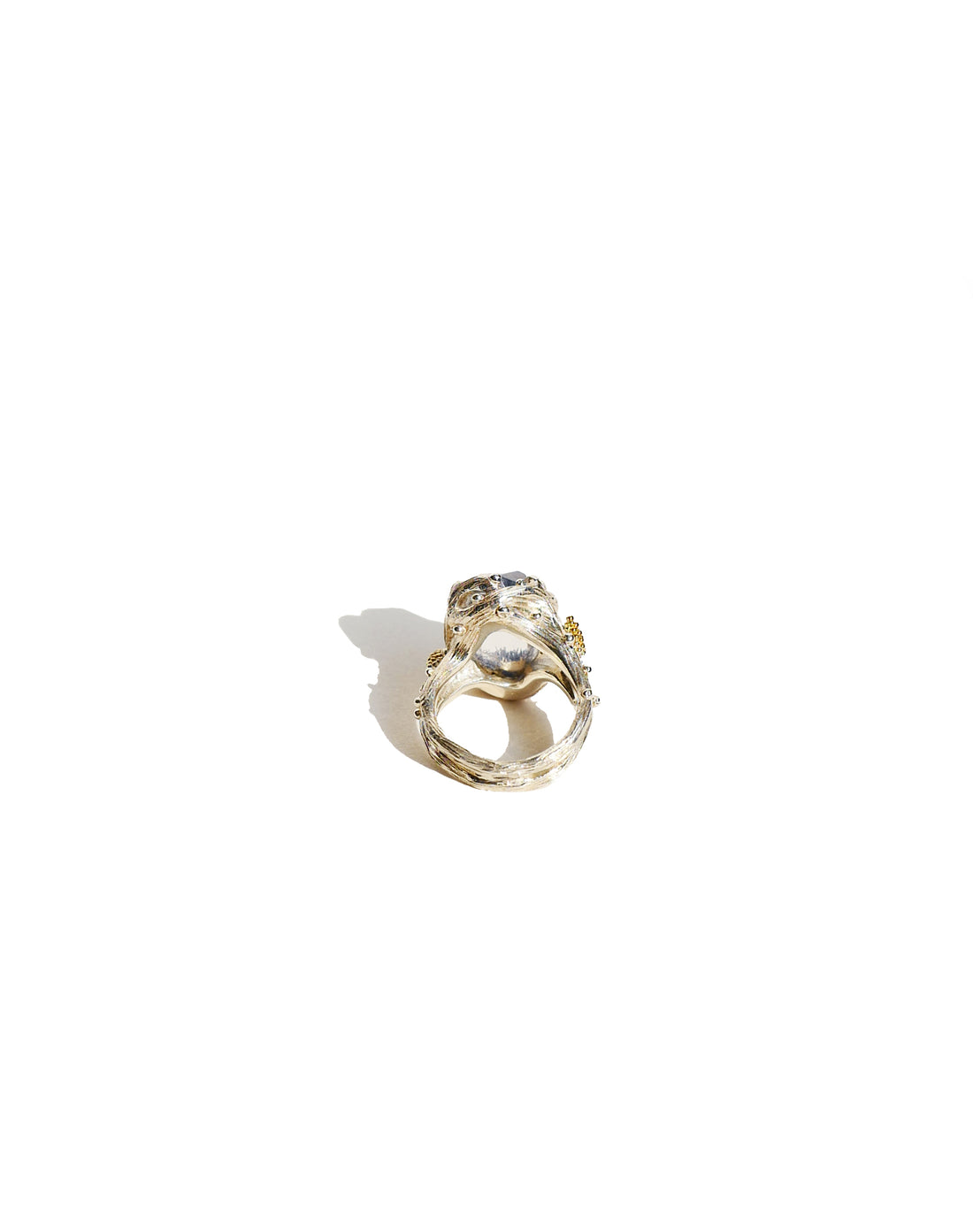 Dumortiertie Silver Ring