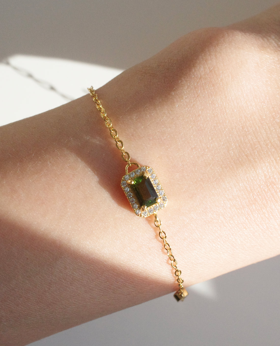 Bodhi Green Tourmaline Bracelet